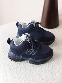 1 Pair Kids Shoes New Spring Soft Bottom Children's Sports Shoes Boys Running Shoes Lightweight Non-Slip - Blue - View 6