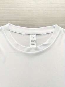 100% cotton Camiseta negra ajustada para hombres con logotipo "DONO GUCCIO" - Camiseta casual de verano transpirable, ajuste regular, cuello redondo, tejido ligero para gimnasio, entrenamiento y ropa de fin de semana, ropa deportiva, estilo deportivo, ajuste cómodo - Blanco - Ver 3