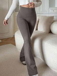 minimalistas de unicolor para mujer, para uso diario - Gris Oscuro - Ver 3