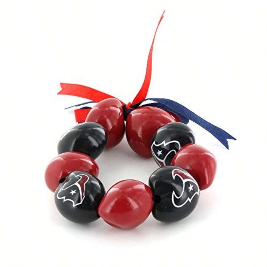 Aminco Kukui - Pulsera de Tuerca - Negro/Rojo - View 1