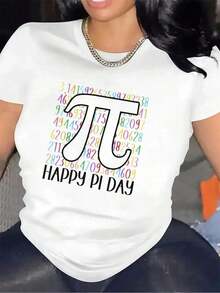 Camiseta Under The Radar para la Celebración del Día de Pi | Tejido Ligero y Duradero, Ideal para Eventos, Diseño Festivo con Números Coloridos, Ajuste Cómodo para Uso Diario, Regalo Perfecto para Entusiastas de las Matemáticas, Estilo Casual para Actividades en Casa o al Aire Libre, Cuello Redondo-Vintage Street Style Unisex Loose Cotton Short Sleeve Crew Neck T-Shirt - Blanco - Ver 7