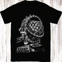 Camiseta de la película "Surface of the Black Hole" (1997), una camiseta de película de terror y ciencia ficción, de manga corta, unisex, apta para todas las estaciones. - Negro - Ver 2