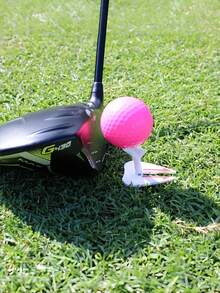 1/2/6 Sets Upgraded Long Distance Golf Ball Launcher - Unique Golf Ball Flight Trajectory Design - 10 Degree Tilt Design Helps Find Optimal Flight Angle. Golf Accessories, Gift For Golfers, Birthday Gift. - Multicolor - View 2