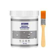 JAYSUING 户外透明防水涂料,防风,抗裂,弹性密封基材,易于施工(新旧型号随机发货) - 白色 - 查看 12