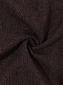 Vestido casual sin mangas con cuello redondo y espalda descubierta con lazo para mujer - Marrón - Ver 6