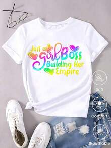 CasualPlayera Blanca de Mujer con Gráfico de Moño Grande de Lentejuelas Rosas Brillantes, Camiseta Aesthetic Estilo con Moño, Top Dulce de Verano, Blusa Casual de Moda JuvenilMust-have - Blanco - Ver 7