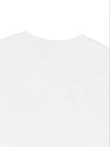 Women's Clothing 'Holy Spirit Guide Me' Graphic T-Shirt For Women, Retro Style, Christian Faith Print, Plus Size, 100% Cotton, Casual, Short Sleeve, Women's Shirts - 白色 - 查看 3