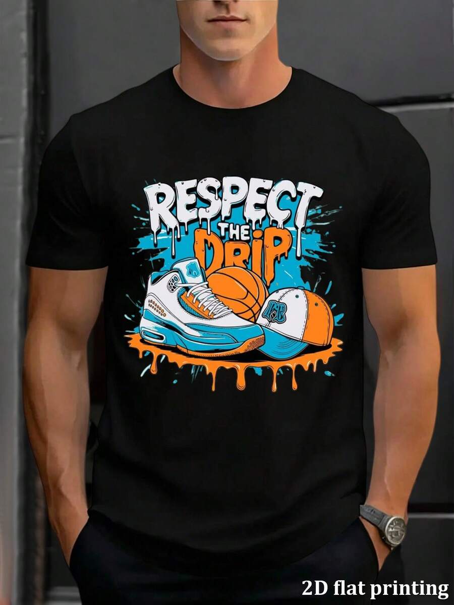 Men T-Shirts - Black - View 1