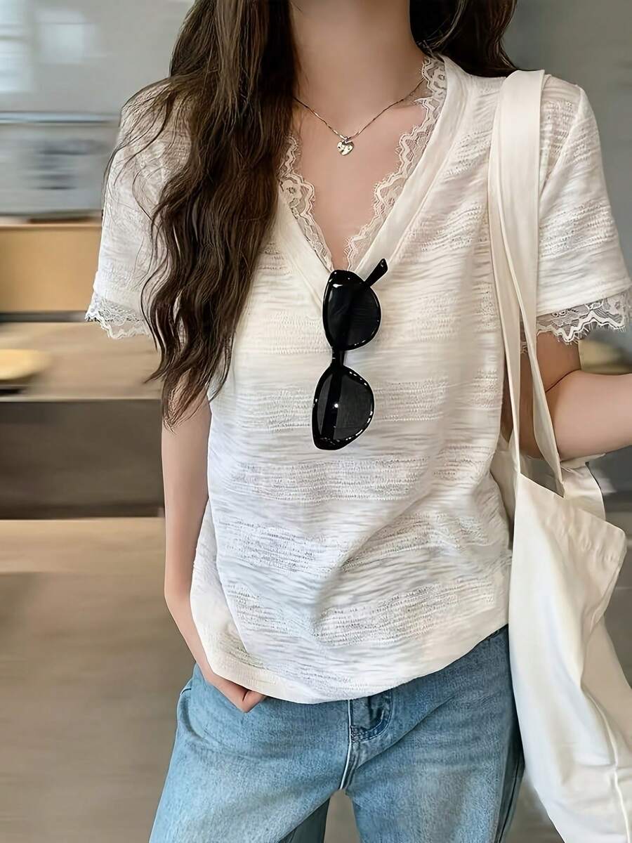 Women Tops - White - View 1
