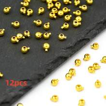 6-60颗黄铜定位珠,高压锅盖固定扣,用于珠宝制作DIY项链手链扣 - 圓高壓鍋定位珠 - 查看 12