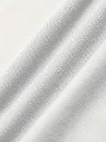 Camiseta Vintage de Algodón para Mujer, con Estampado de Texto Arcoíris, Ropa Casual para Mujeres y Niñas, Atuendo Diario, Estilo Urbano, Top Gráfico de Moda - Blanco - Ver 6