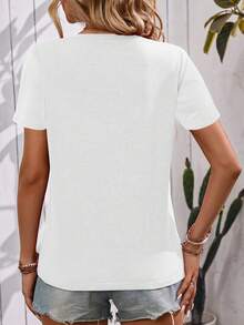 Women T-Shirts - White - View 4