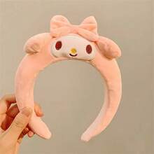 Sanrio 1/Piece Kuromi/Cinnamon Roll/Melody/Pudding Dog Anime Headband - Non Slip Soft Plush Headband, Suitable For Cute Japanese Party Accessories For Women, Suitable For Valentine's Day, Wedding, Travel Accessories, Birthday Gifts, Homecoming Season - Multicolor - View 14