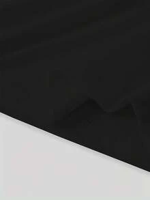 Camiseta Americana Versátil de Manga Corta, con Estampado de Dientes de Dibujos Animados y Cepillo de Dientes y Espejo, Pasta de Dientes y Taza de Café al Lado, Cuello Redondo, Estilo Nuevo de Verano 2026 para Mujer - Negro - Ver 5