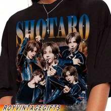 Ropa Curvy En Oferta Y  Shotaro Tshirt Unisex For Men And Women, Korean Idol Aesthetic Tee, Retro Graphic Shirt, Streetblusas Para Mujer,Blusas Casuales Para Dama,Tops,, Mujer Premium,Y2K,Playeras De Mujer Curvy,Ofertas Y Liquidaciones Ropa Mujer,Playeras Deportivas Para Mujer,,Playeras De Hombre, Mujer,Blusas>Elegante PMY6,Oversized Pure Cotton Casual T-Shirt, Comfy Short Sleeve Basic Style For Teen Girls Young Ladies, Versatile For Daily Wear Street Walk Holiday Vacation Campus Gathering Outdoor Leisure TimeRopa De Mujer Ropa De Mujer De Uso Diario Blusas, Camisas Y Camisetas De Mujer Camisetas De Mujer Ropa Deportiva Basicos Mujer Short Playeras Para HombreCamisetas Para Mujer Y2K - Negro - Ver 1