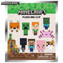 Monogram Minecraft 我的世界官方授權盲盒毛絨玩具盲袋3D毛絨人偶包夾掛件毛絨柔軟動漫人物鑰匙扣動漫收藏家開雲背包裝飾套裝微軟 - MN-37030 - 查看 6
