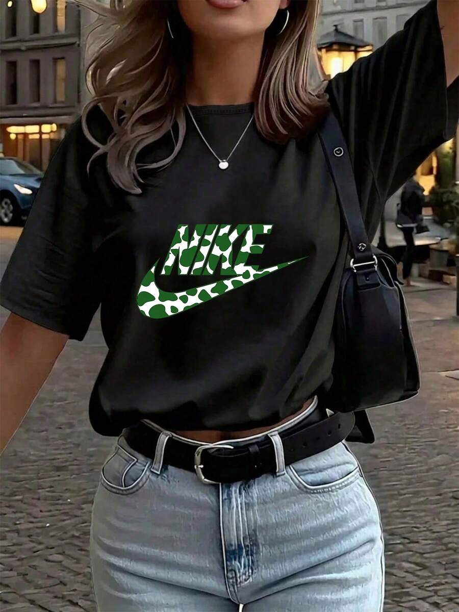 Women T-Shirts - 黑色 - 查看 1