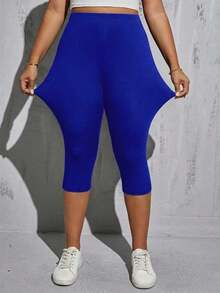 Pantalones capri de verano para mujer de talla grande, 2 piezas de leggings estampados, leggings negros, pantalones capri deportivos para mujer, leggings de mujer, conjunto de 2 piezas de leggings negros, ropa de otoño, atuendos de maestro - Multicolor 5 - Ver 4