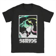 Camiseta M1en's TShirts Urusei Yatsura Lum Awesome 100% algodón T1EEs Camiseta corta de anime con cuello redondo Ropa Idea de regalo Camiseta unisex de algodón grueso de 220 g, suave y transpirable con excelente elasticidad, agradable para la piel y cómoda para usar todo el día. Diseño clásico casual fácil de combinar, ideal para salidas diarias, ropa urbana, deportes, citas y reuniones informales durante todo el año. - Negro - Ver 1