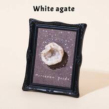 1PC Natural Crystal Ore Photo Frame Refrigerator Magnet, Reiki Energy Healing Feng Shui Decor, Good Luck Home Office Ornament, Thanksgiving Christmas Gift - Mining Marker Frame - View 15
