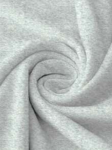 Talla Grande, Camiseta Casual de Manga Corta con Cuello Redondo y Estampado de Frutas Naranjas con Hojas para Mujer de Talla Grande - Gris Claro - Ver 4