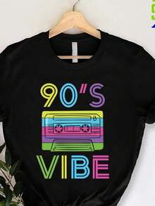 Women T-Shirts - Black - View 1