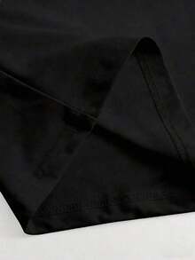 Women's Shirt, 'Pumpkin With Bat' - Women's Casual Summer Tops, Soft And Breathable Loose Fit Cotton Top For Women, Summer Sets For Women, Urban Clothing, Outfit For Parties And Festivals, Suitable For Spring, Summer And Autumn. - 黑色 - 查看 4