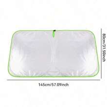 1PC 2026 New Portable Heat-Insulating Sunshade, One-Piece Car Windshield Sunshade, Upgraded Thick Titanium Silver Material, Designed For Automotive Windshield, Effectively Blocks Sunlight, Easy Installation, High-Quality Fabric, Practical For Summer Driving, Suitable For Travel, Camping, Fits Sedans, SUVs And Trucks - A - View 13