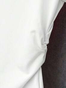 Camiseta casual de mujer para deportes al aire libre, nueva llegada de verano, adecuada para citas, vuelta al colegio, con estampado de rayas y flores, corte regular - Blanco 2 - Ver 5
