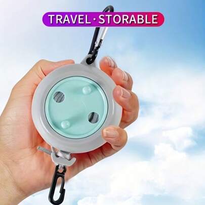 Dây phơi quần áo có thể thu gọn, dây phơi quần áo du lịch ngoài trời di động với móc đôi, dây phơi chống gió, chống trượt có thể điều chỉnh, thích hợp cho khách sạn, trong nhà/ngoài trời, cắm trại, dây nylon dày chịu tải cao, khóa chống rơi và chống trượt, có thể gấp gọn và tiết kiệm không gian.