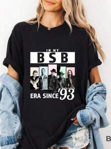 Dam-T-shirts - Svart - Visa 1