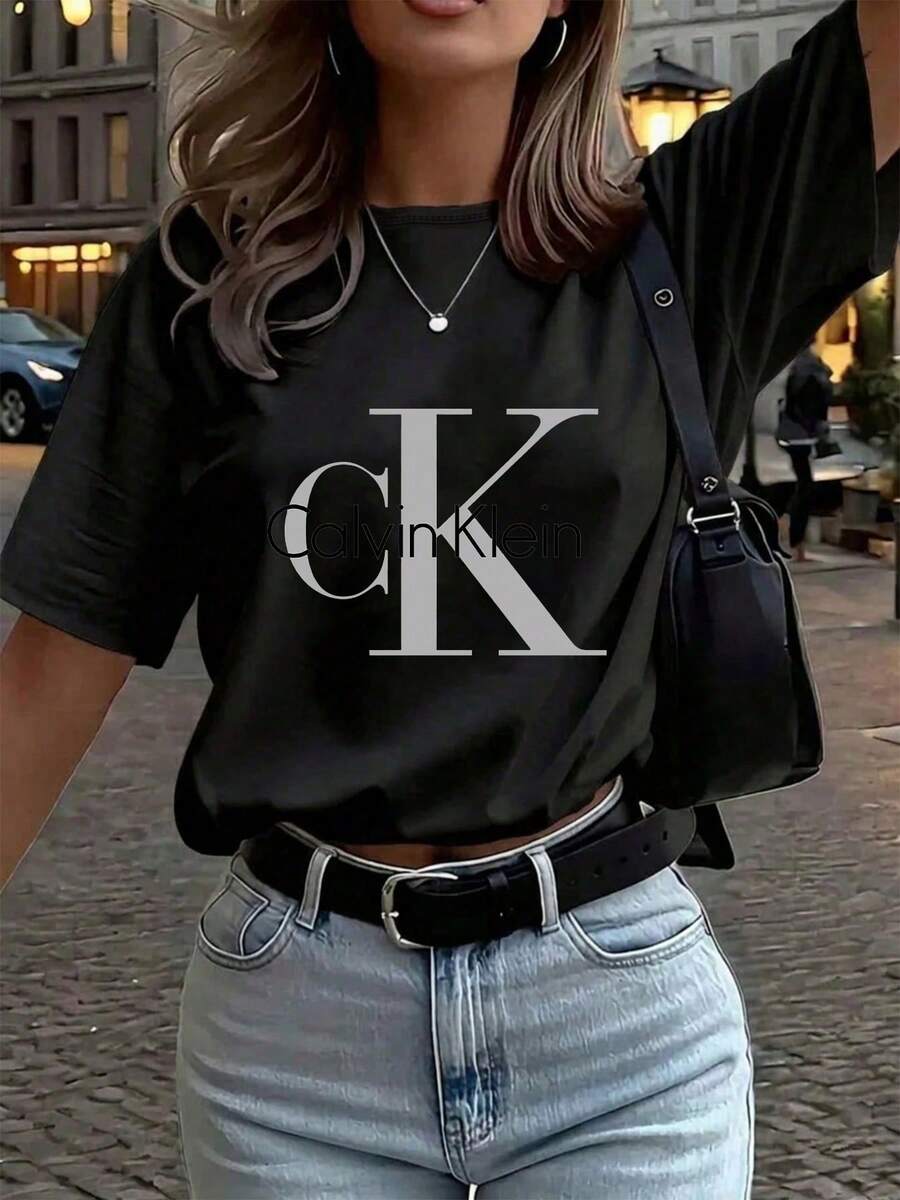 Women T-Shirts - Black - View 1