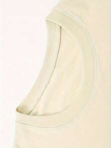 Comfortable "Western Cowboy Horn" Pattern, Comfortable Retro Style, Suitable For Everyday Wear - Retro Casual Top, Soft And Stretchy Round Neck, Suitable For Spring, Summer And Autumn, Women's Casual Shirt; Women's T-Shirt; Women's Spring And Summer Clothing; Loose And Versatile Short-Sleeved T-Shirt For Women - 杏 - 查看 4