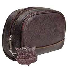Deluxe Leather SMALL Toiletry Bag Dopp Kit from Parker Safety Razor - como en la imagen - Ver 6