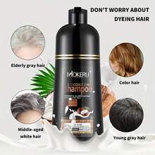 Pewarna Rambut Minyak Kelapa 500ml, Efektif Menutupi Uban, Lembut dan Tidak Iritasi, Mudah Digunakan di Rumah, Dapatkan Warna Rambut yang Diinginkan dengan Mudah - MultiWarna - View 2