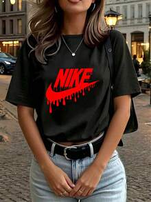 Women T-Shirts - Black - View 4
