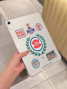 官方授权 Paul Frank 透明平板电脑保护套，卡通猴子标志和字母图案，适用于 Air2 2014（9.7 英寸）、Air4 2020（10.9 英寸）、Pro 11（M4）2024（11 英寸）、11 2025（11 英寸）、7 2019（10.2 英寸）、Pro 13（M4）2024（13 英寸）、8 2020（10.2 英寸）、10 2022（10.9 英寸）、Air3 2019（10.5 英寸）、5 2017（9.7 英寸）、6 2018（9.7 英寸）、Air5 2022（10.9 英寸）、Pro 11 2021（11 英寸）、Pro 11 2020款（11英寸），Pro 12.9 2018款（12.9英寸） - 彩色 - 查看 4