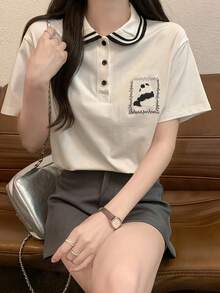 Women Tops - White - View 4