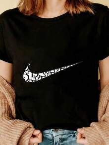 Women T-Shirts - Black - View 3
