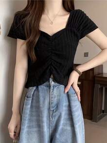 Women Tops - Apricot - View 9