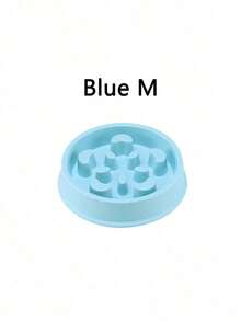 Portable Plastic Slow Feeder Eat Slow Cat Dog Bowl Puppy Kitten Feeding Food Dish Pets Slowly Puzzle Feeders Anti Choke Bowl - Nhiều màu - Xem 10