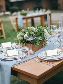 1/20/40 pezzi Biglietti segnaposto piegati verde salvia, biglietti segnaposto con bordo verde perfetti per la stagione dei matrimoni, feste di compleanno, biglietti di ringraziamento, etichette per buffet, tavoli da banchetto, feste cocktail, biglietti di benedizione, biglietti segnaposto in carta kraft - Verde - Visualizzare 5