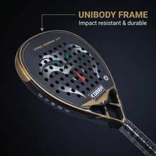 KOBRA KING KOBRA 2.0 Carbon Fiber Paddle Racket, Soft And High-Performance, Suitable For Both Men And Women - Multicolor - View 7