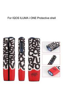 1个适用于IQOS ILUMA I ONE第八代电子烟的保护壳，字母图案，防摔，耐磨，个性化，时尚，便携，防尘，防刮，多功能，精准开孔，无需频繁拆卸，圆角设计，轻巧，PU皮革材质，握感舒适，提升握持感，简约商务休闲两用，高品质保护壳，多种颜色可选，男女通用情侣设计，个性化定制，方便携带，附赠收纳盒 - ILUMA i ONE HET - 查看 15