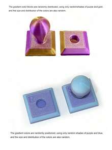 1 Set 3D Printed Diamond Painting Roller And Detachable Ergonomic Diamond Brush, Labor-Saving Diamond Dot Painting Machine, Multi-Color Square And Round Diamond Tools, Diamond Painting Cross Stitch Handcraft Material Kit - View 18