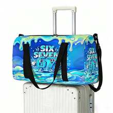 Boys' Creative Number 67 Print Large Travel Bag, Overnight Bag, Weekend Bag, Sports Bag, Gift - Game Travel Bag - View 11