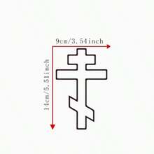 Nhãn dán vinyl hình Thánh giá Chính thống giáo Nga, Nhãn dán xe hơi, Nhãn dán tín ngưỡng tôn giáo - A - Xem 8