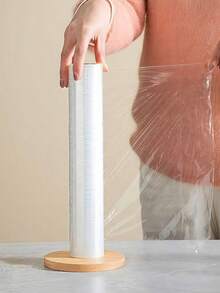 1 Stück Wandmontierter Papiertuchhalter, Bohrloser Wand Papiertuchhalter, Haushaltsartikel, Geeignet für Küche und Badezimmer Aufbewahrung, Badezimmer Organisation, Büro und Wohnzimmer Schrank, Badezimmer Zubehör - Aprikosenfarben - Übersicht 5