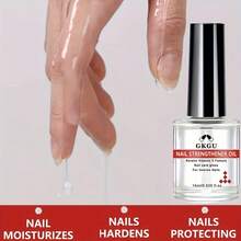 GKGU 15ml Keratin + Vitamin Nail Oil - Prevents Nail Cracking And Peeling, Restores Shine, Nail Care Product, 0.525fl.Oz, Nail Strengthening Oil, Shine Enhancer, Nail Care Product - 15ml - View 6
