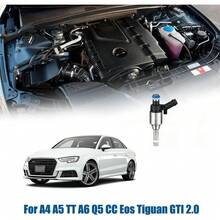 Gasoline Injector For Tiguan Jetta A3 A4 2.0l VEFV - Silver - View 4